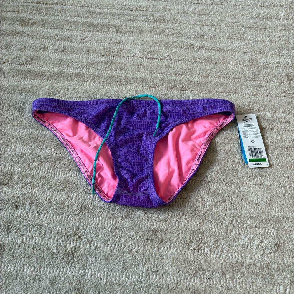 Speedo Kids Swim Bottoms - Purple and Pink